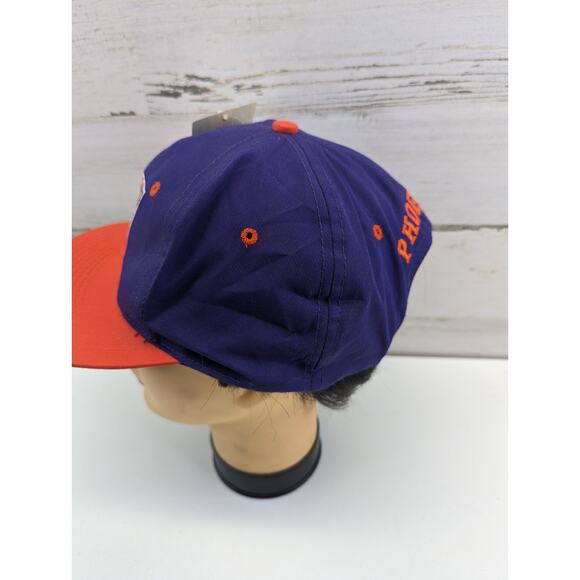 NWT Vintage Phoenix Suns Logo 7 Hat 1990s Deadstock NBA Basketball Snapback Cap - Picture 4 of 16